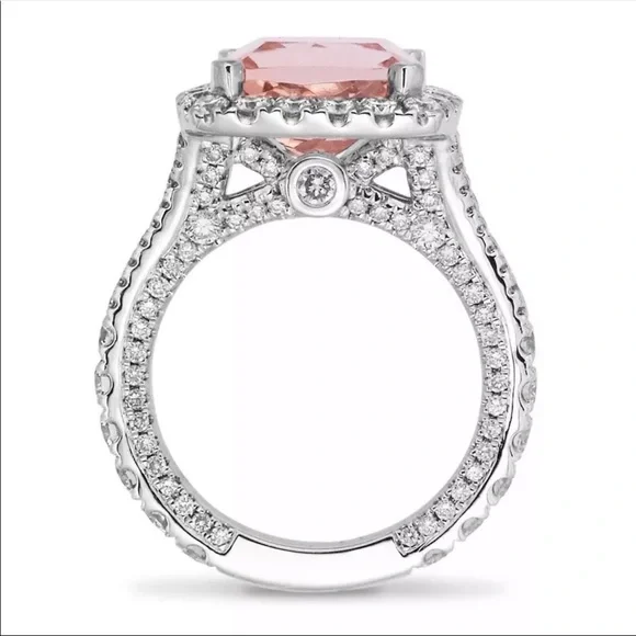 New 925 Silver Luxury Sapphire Ring - Picture 2 of 3